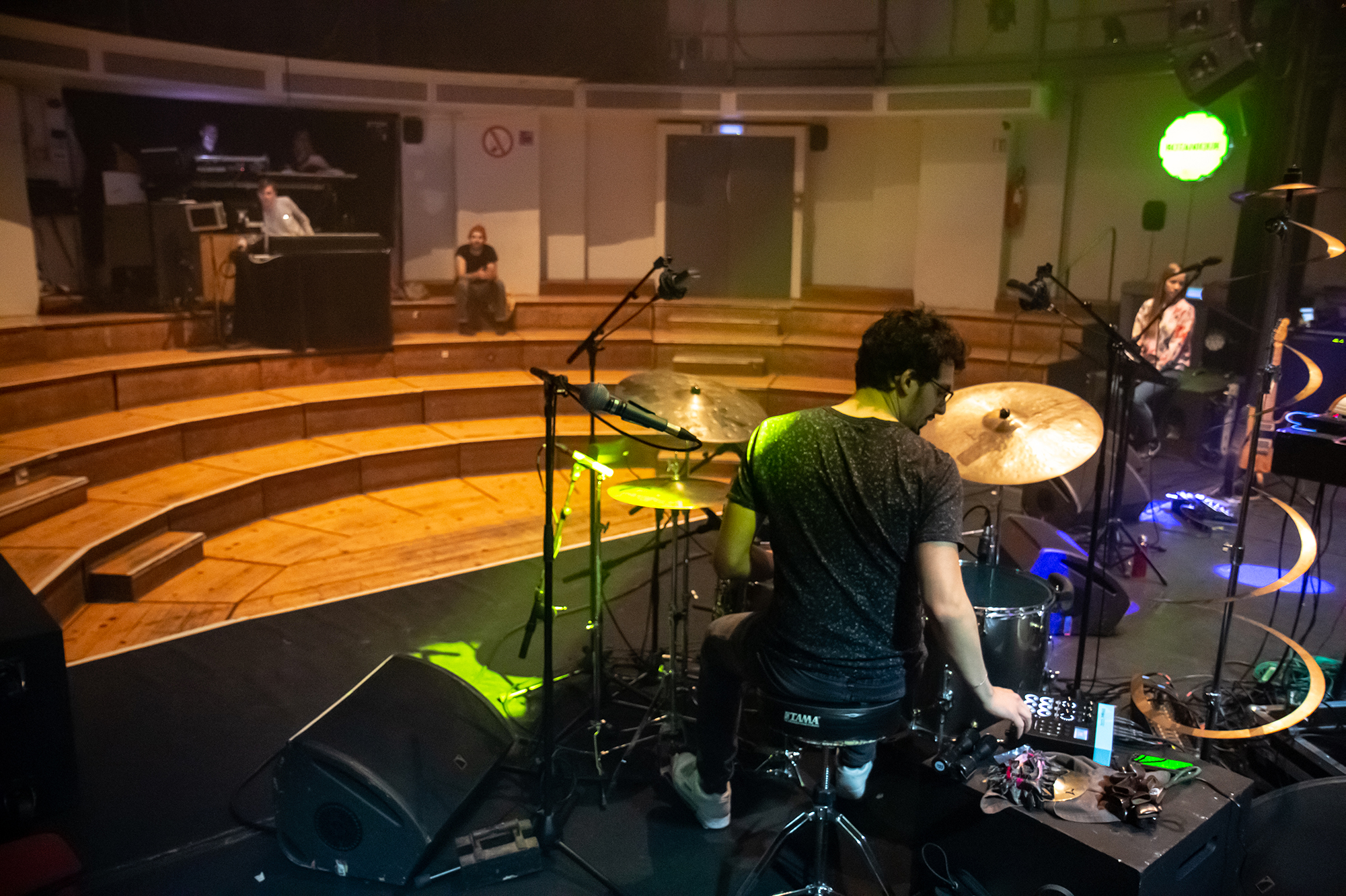 Antoine Pierre en Soundcheck