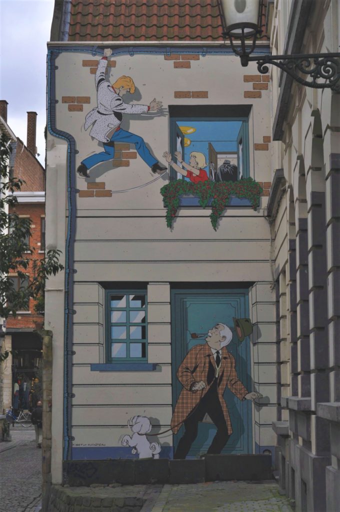 Fresque murale Ric Hochet