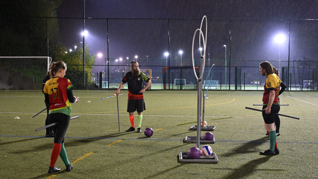 Entraînement de Quidditch