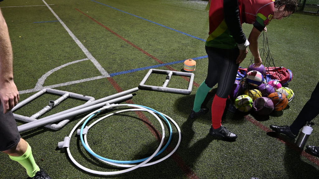 Fin d'entraînement de Quidditch
