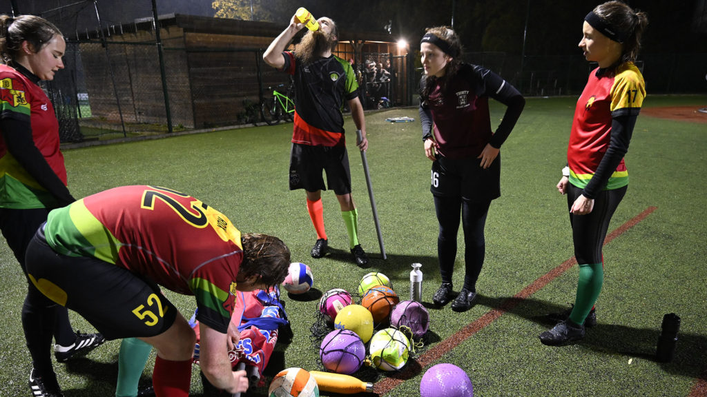Fin d'entraînement de Quidditch